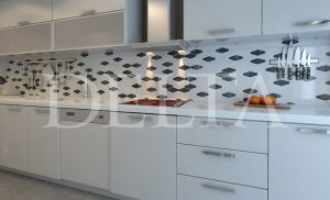 Marble Kitchen Countertop Back