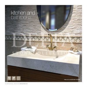Lavabo Tezgah Doğal Patlatma Taş