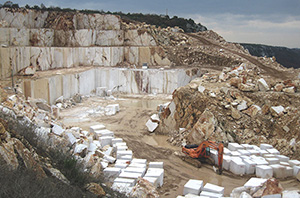 Beige Marble Quarry