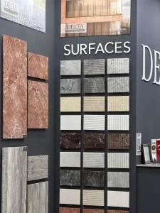 Farklı mermer türleri ve damar yapıları